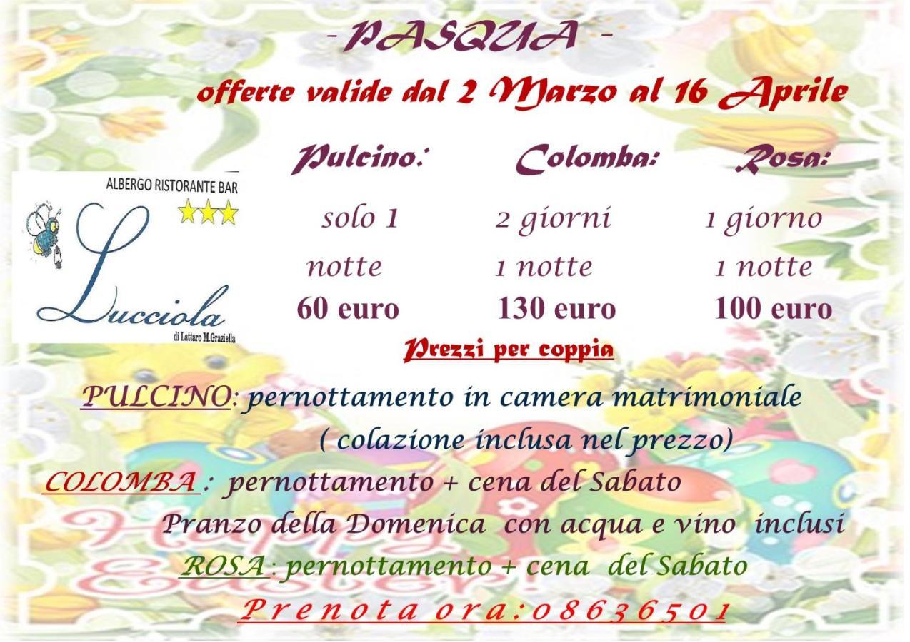 La Lucciola Albergo Ristorante Tagliacozzo Exteriér fotografie